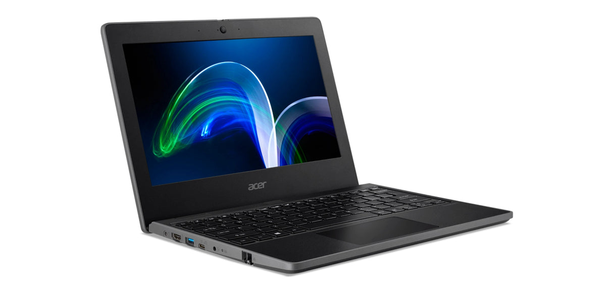 Acer TravelMate TMB311-32-C353 Intel® Celeron® N5100 Laptop 29.5 cm (11.6") HD 8 GB DDR4-SDRAM 128 GB Flash Wi-Fi 6 (802.11ax) Windows 11 Pro Education Black