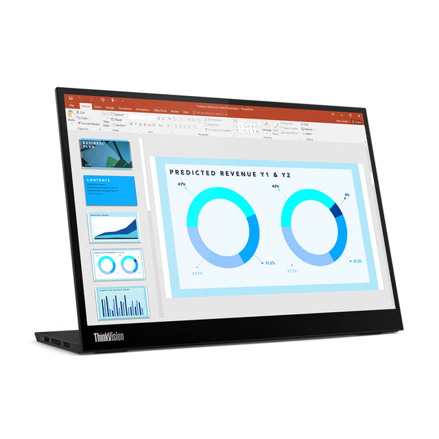 Lenovo ThinkVision M14d computer monitor 35.6 cm (14") 2240 x 1400 pixels 2.2K LED Black