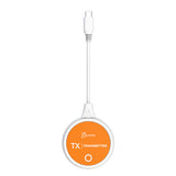 j5create JVAW62 ScreenCast USB-C® Wireless Display HDMI™ Extender, White and Orange