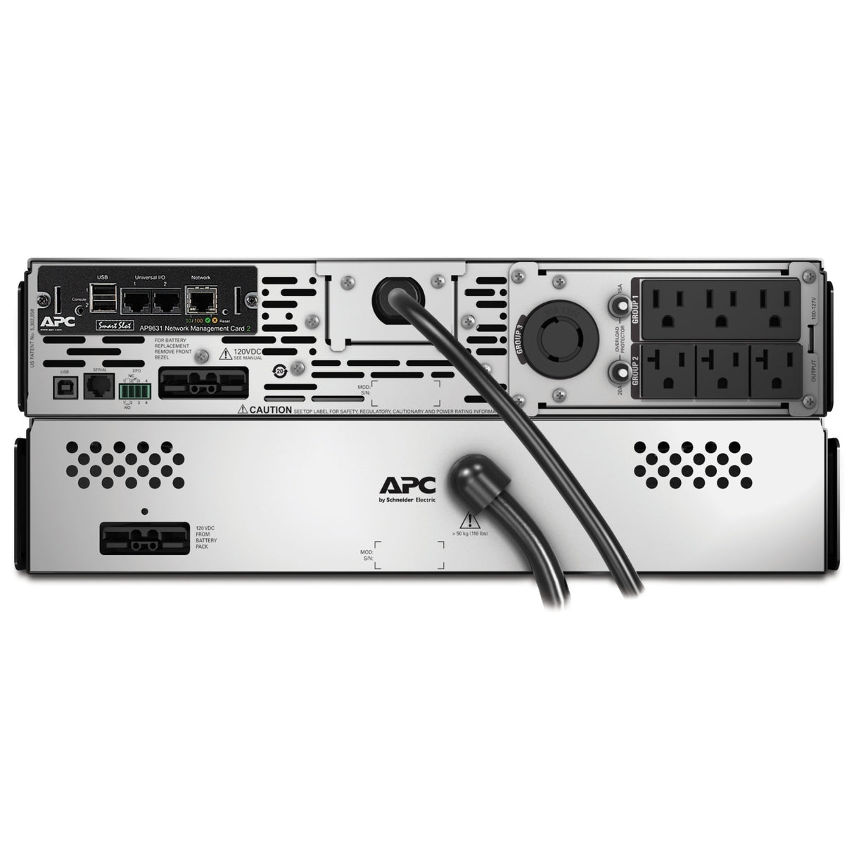 APC SMX3KR2UNCX145 uninterruptible power supply (UPS) Line-Interactive 2.88 kVA 2700 W 5 AC outlet(s)