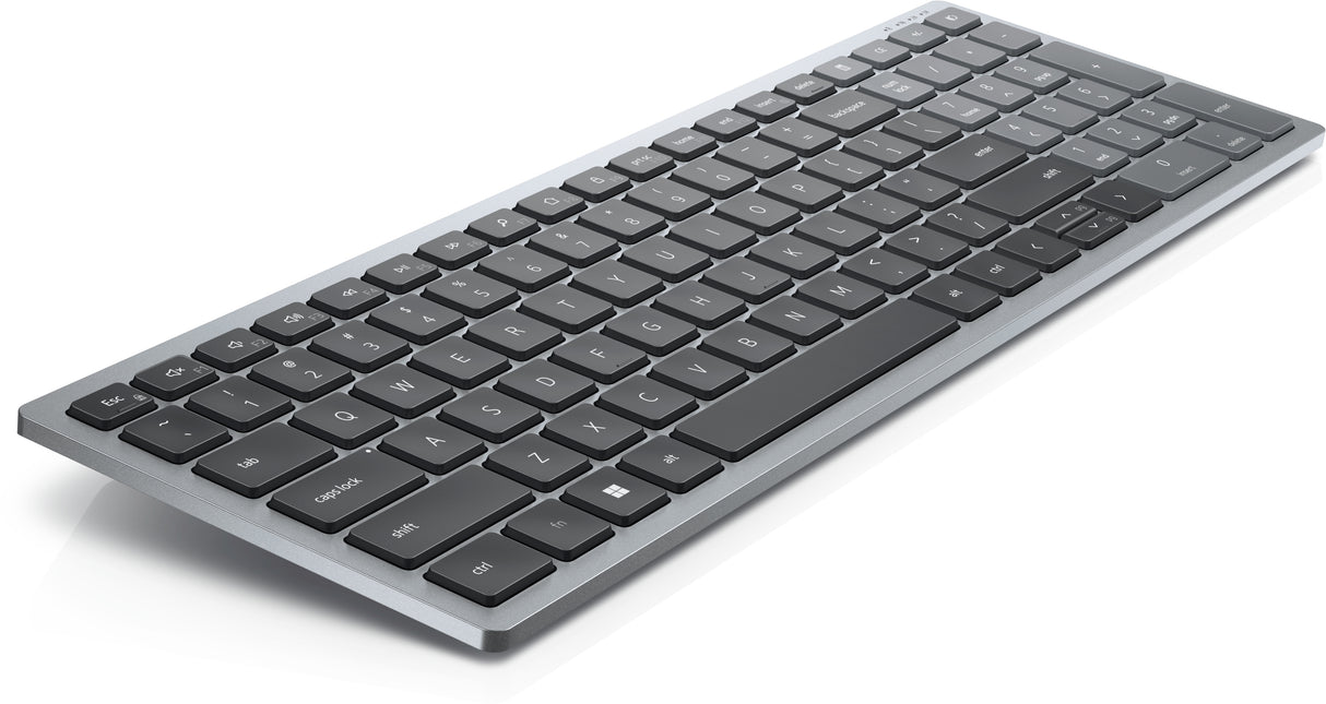 DELL KB740 keyboard Office RF Wireless + Bluetooth Canadian Grey, Black