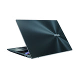 ASUS Zenbook Pro Duo 15 OLED UX582ZM-XH71-CA laptop Intel® Core™ i7 i7-12700H 39.6 cm (15.6") Touchscreen Full HD 16 GB LPDDR5-SDRAM 1 TB SSD NVIDIA GeForce RTX 3060 Wi-Fi 6 (802.11ax) Windows 11 Pro Blue