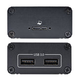 StarTech.com 2-Port USB 3.0 Extender over OM3 Multimode Fiber - LC/LC - 2x 5Gbps USB-A Hub - 350m (1150ft) Range - Durable USB Fiber Optic Extender - Optical USB Extender - TAA