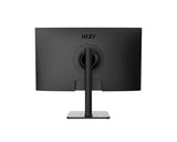 MSI Modern MD272QP 27 Inch Monitor with Adjustable Stand, WQHD (2560 x 1440), 75Hz, IPS, 5ms, HDMI, DisplayPort, USB Type-C, Built-in USB Hub, Built-in Speakers, Anti-Glare, Anti-Flicker, Less Blue light, TÜV Certified, VESA, Kensington, Black