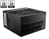 MSI MPG A750G PCIE5 power supply unit 750 W 20+4 pin ATX ATX Black