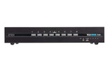 ATEN 8-Port USB DisplayPort Dual Display Secure KVM Switch with CAC (PSD PP v4.0 Compliant)
