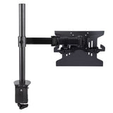 StarTech.com Laptop Desk Mount - Monitor and Laptop Mount - Displays up to 34" (17.6lb/8kg) & Laptops (4.5kg/9.9lb) - Articulating VESA Laptop Tray Arm - Clamp / Grommet Mount