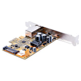 StarTech.com 1 Port 2.5Gbps PoE Network Card, PCIe Ethernet Card w/RJ45, 30W 802.3at PoE NIC for Desktops/Servers, Network PoE LAN Adapter w/Low-Profile Bracket, NBaseT, Windows/Linux - TAA