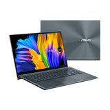 ASUS Zenbook Pro 15 OLED UM5500QE-XH99T-CA AMD Ryzen™ 9 5900HX Laptop 39.6 cm (15.6") Touchscreen Full HD 16 GB LPDDR4x-SDRAM 512 GB SSD NVIDIA GeForce RTX 3050 Ti Wi-Fi 5 (802.11ac) Windows 11 Pro Grey