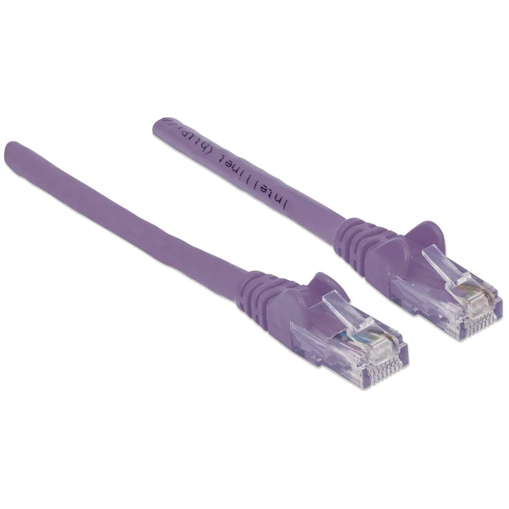 Intellinet IEC-C6-PRP-75 networking cable Purple 22.5 m Cat6a S/FTP (S-STP)
