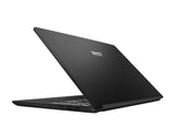 MSI Modern 15 B13M-447US Intel® Core™ i7 i7-1355U Laptop 39.6 cm (15.6") Full HD 16 GB DDR4-SDRAM 1 TB SSD Wi-Fi 6 (802.11ax) Windows 11 Home Black
