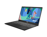 MSI Modern 15 B13M-447US Intel® Core™ i7 i7-1355U Laptop 39.6 cm (15.6") Full HD 16 GB DDR4-SDRAM 1 TB SSD Wi-Fi 6 (802.11ax) Windows 11 Home Black