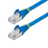 StarTech.com 10ft CAT6a Ethernet Cable - Blue - Low Smoke Zero Halogen (LSZH) - 10GbE 500MHz 100W PoE++ Snagless RJ-45 w/Strain Reliefs S/FTP Network Patch Cord