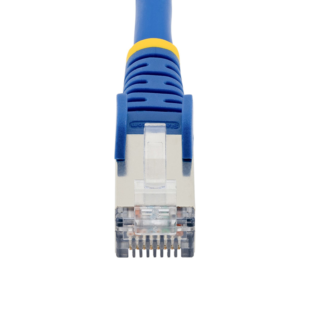 StarTech.com 5ft CAT6a Ethernet Cable - Blue - Low Smoke Zero Halogen (LSZH) - 10GbE 500MHz 100W PoE++ Snagless RJ-45 w/Strain Reliefs S/FTP Network Patch Cord