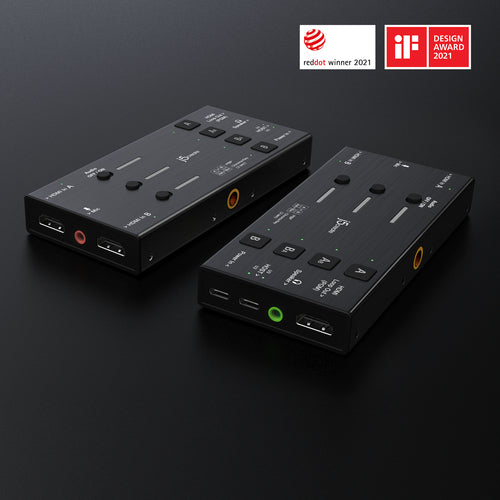j5create JVA06 Dual HDMI™ Video Capture Card, 1920*1080 Video Capture Resolution, 3 x HDMI ports and 2 x USB ports, Black