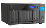 QNAP TVS-h874X NAS Tower Intel® Core™ i9 64 GB DDR4 0 TB QuTS hero Black