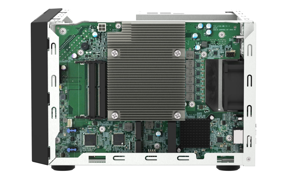 QNAP TVS-h874X NAS Tower Intel® Core™ i9 64 GB DDR4 0 TB QuTS hero Black