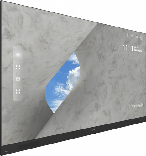 Viewsonic LDP216-121 Signage Display Digital signage flat panel 5.49 m (216") LED Wi-Fi 4K Ultra HD Black Android 9.0
