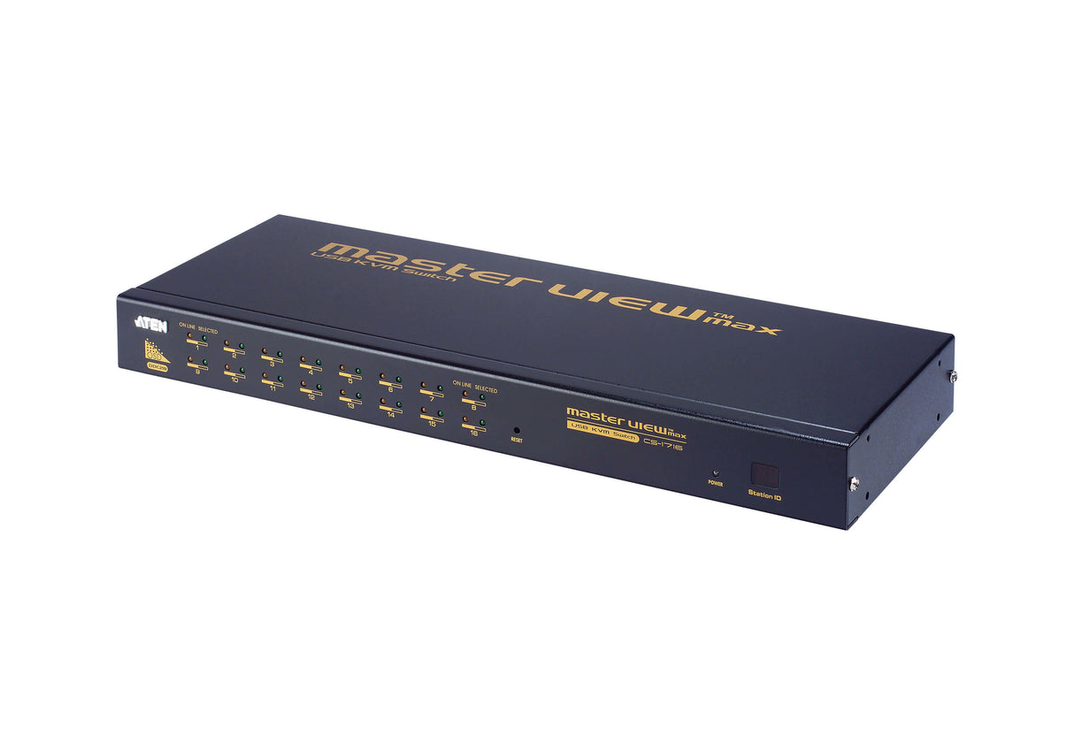 ATEN CS1716 KVM switch Black