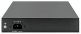 Intellinet 8-Port Gigabit Ethernet PoE+ Switch with 2 RJ45 Gigabit Uplink Ports, IEEE 802.3at/af Power over Ethernet (PoE+/PoE) Compliant, 120 W, Endspan, Desktop (WITH C14 2 PIN POWER CORD)