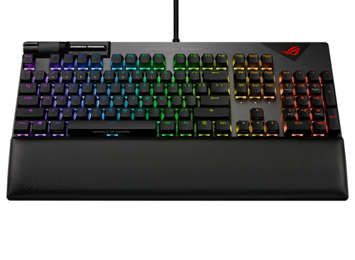 ASUS XA08 STRIX FLARE II/NXBN/US/PBT keyboard Gaming USB Black, Metallic