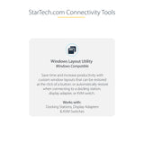 StarTech.com 3-Port USB-C Multi-Monitor Adapter, USB Type-C to 3x HDMI MST Hub, Triple 4K 60Hz HDMI Laptop Display Extender / Splitter, HDR, Extra-Long Built-In Cable - Windows Only