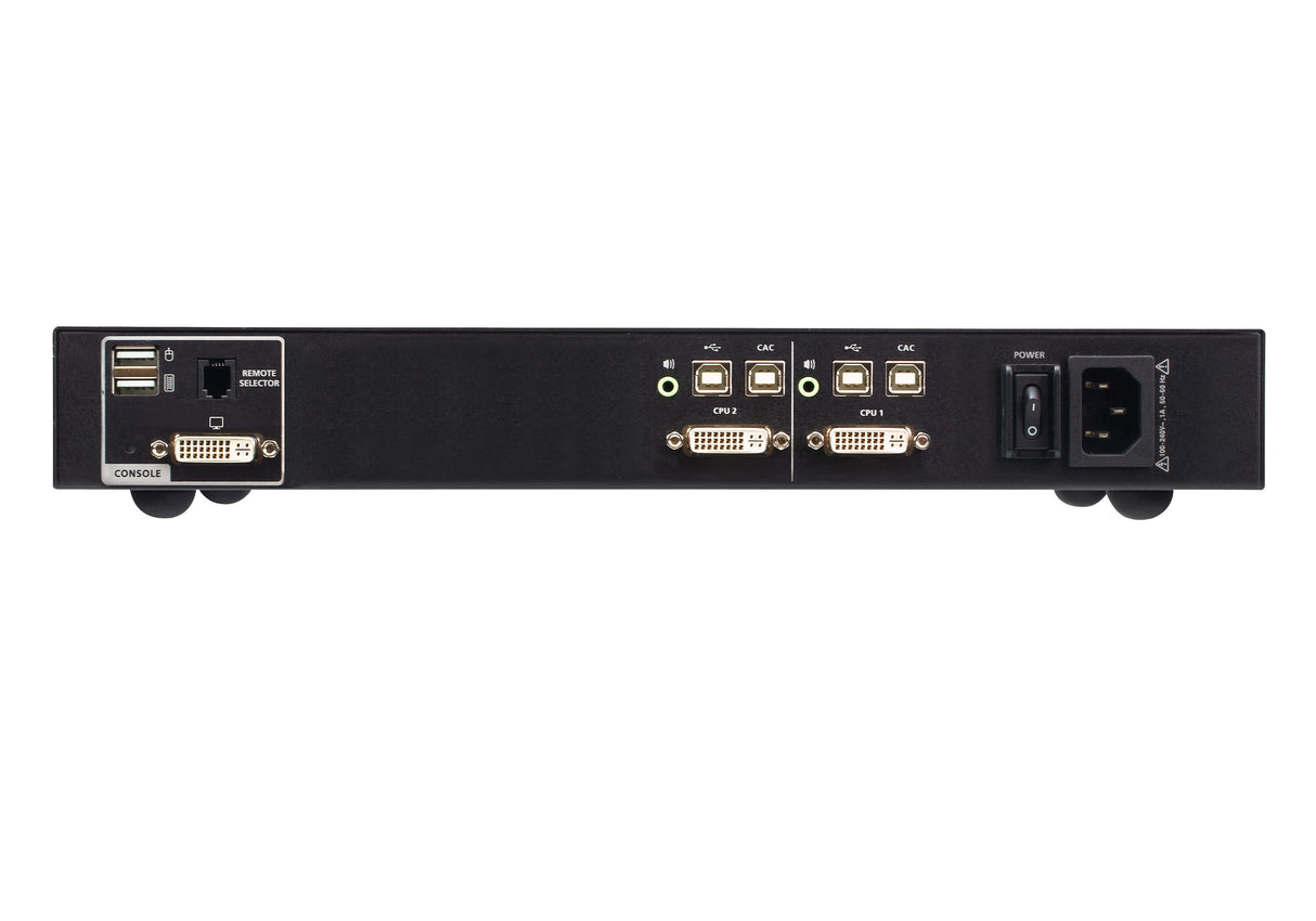 ATEN CS1182D4C KVM switch Rack mounting Black