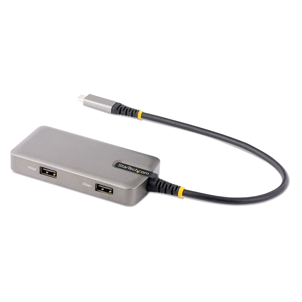 StarTech.com USB-C Multiport Adapter, 4K 60Hz HDMI, HDR - 2-Port 5Gbps USB 3.0 Hub, 100W Power Delivery Pass-Through, GbE, USB Type C Mini Docking Station, Windows/macOS/ChromeOS