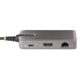 StarTech.com USB-C Multiport Adapter, 4K 60Hz HDMI, HDR - 2-Port 5Gbps USB 3.0 Hub, 100W Power Delivery Pass-Through, GbE, USB Type C Mini Docking Station, Windows/macOS/ChromeOS