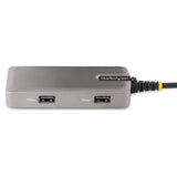 StarTech.com USB-C Multiport Adapter, 4K 60Hz HDMI, HDR - 2-Port 5Gbps USB 3.0 Hub, 100W Power Delivery Pass-Through, GbE, USB Type C Mini Docking Station, Windows/macOS/ChromeOS