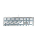 CHERRY KC 6000C FOR MAC keyboard Universal USB QWERTY US English Silver