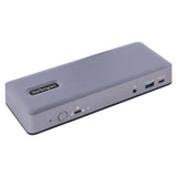 StarTech.com USB-C Docking Station - Multi Monitor HDMI/DP/DP Alt Mode USB-C Dock - 3x 4K30 / 2x 4K60 - 7-Port USB Hub - 60W Power Delivery - GbE - 3.5mm Audio - Works With Chromebook certified - TAA