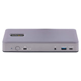 StarTech.com USB-C Docking Station - Multi Monitor HDMI/DP/DP Alt Mode USB-C Dock - 3x 4K30 / 2x 4K60 - 7-Port USB Hub - 60W Power Delivery - GbE - 3.5mm Audio - Works With Chromebook certified - TAA