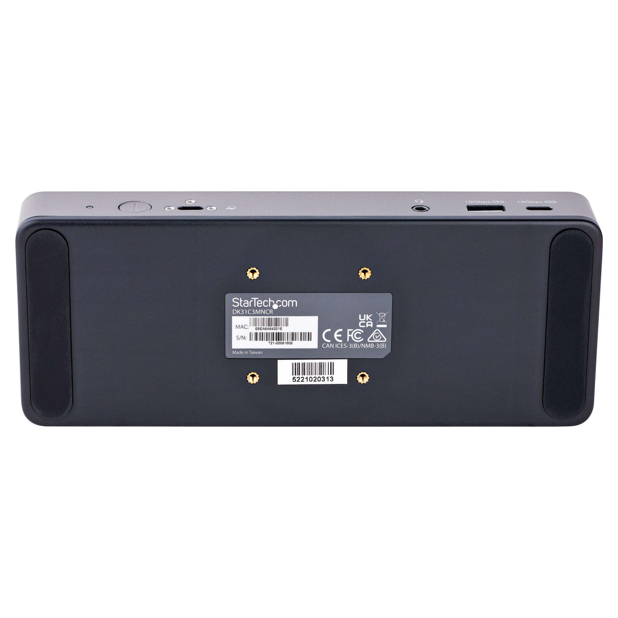 StarTech.com USB-C Docking Station - Multi Monitor HDMI/DP/DP Alt Mode USB-C Dock - 3x 4K30 / 2x 4K60 - 7-Port USB Hub - 60W Power Delivery - GbE - 3.5mm Audio - Works With Chromebook certified - TAA