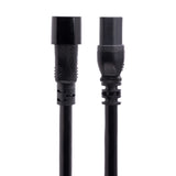 StarTech.com 10ft (3m) Heavy Duty Extension Cord, C14 to C15 Extension Cord, 15A 125V, 14AWG, Heavy Gauge Power Extension Cable, Heavy Duty AC Power Cord