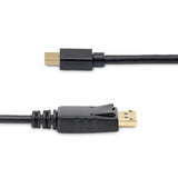 StarTech.com 10 -Pack 6ft (1.8m) Mini DisplayPort to DisplayPort 1.2 Cable, 4K x 2K UHD Mini DisplayPort to DisplayPort Adapter Cable, Mini DP to DP Cable for Monitor, mDP to DP Converter Cord