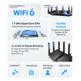 TP-Link Archer AX7800 Tri-Band 8-Stream Wi-Fi 6 Router