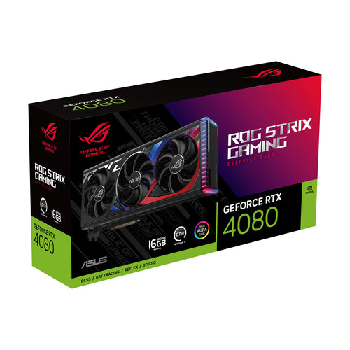 ASUS ROG -STRIX-RTX4080-16G-GAMING graphics card NVIDIA GeForce RTX 4080 16 GB GDDR6X