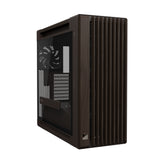 ASUS ProArt PA602 Wood Edition Retro Brown - Tempered Glass Panel Midi Tower