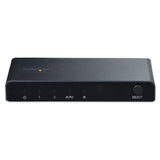 StarTech.com 2-Port 8K HDMI Switch, HDMI 2.1 Switcher 4K 120Hz HDR10+, 8K 60Hz UHD, HDMI Switch 2 In 1 Out, Auto/Manual Source Switching, Power Adapter and Remote Included