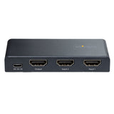 StarTech.com 2-Port 8K HDMI Switch, HDMI 2.1 Switcher 4K 120Hz HDR10+, 8K 60Hz UHD, HDMI Switch 2 In 1 Out, Auto/Manual Source Switching, Power Adapter and Remote Included