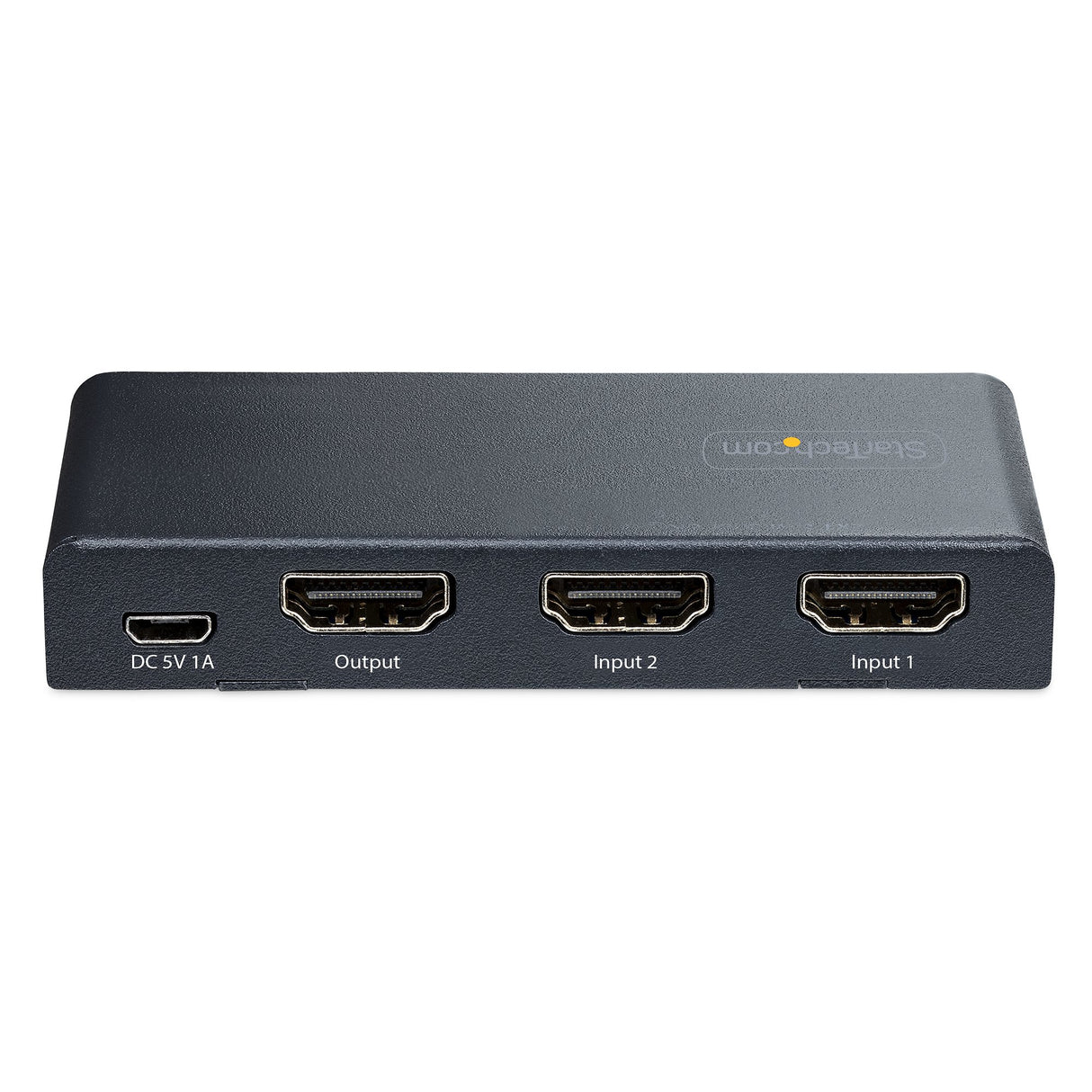 StarTech.com 2-Port 8K HDMI Switch, HDMI 2.1 Switcher 4K 120Hz HDR10+, 8K 60Hz UHD, HDMI Switch 2 In 1 Out, Auto/Manual Source Switching, Power Adapter and Remote Included