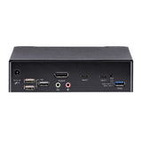 StarTech.com 2-Port USB-C KVM Switch, Single 4K 60Hz DisplayPort Monitor, 3.5mm Audio, 6x USB Hub Ports, Hot Key Switching, Thunderbolt 3/4 Compatible - TAA