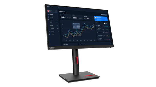 Lenovo ThinkVision T23i-30 computer monitor 58.4 cm (23") 1920 x 1080 pixels Full HD LED Black