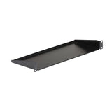 StarTech.com 1U Server Rack Shelf, Universal Rack Mount Cantilever Tray for 19" Network Equipment Rack/Cabinet, Heavy Duty Steel, Weight Capacity 33lb/15kg, 7in (18cm) Deep