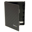 StarTech.com 2.5in Anti-Static Hard Drive Protector Case - Black (3pk), TAA-Compliant