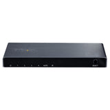 StarTech.com 4-Port 8K HDMI Switch, HDMI 2.1 Switcher 4K 120Hz HDR10+, 8K 60Hz UHD, HDMI Switch 4 In 1 Out, Auto/Manual Source Switching, Power Adapter and Remote Included