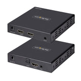StarTech.com 4K HDMI Extender Over CAT5/CAT6 Cable, 4K 60Hz HDR Video Extender Up to 230ft (70m), HDMI Over Ethernet Cabling, S/PDIF Audio Out, HDMI Transmitter and Receiver Kit