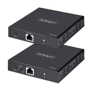 StarTech.com 4K HDMI Extender Over CAT5/CAT6 Cable, 4K 60Hz HDR Video Extender Up to 230ft (70m), HDMI Over Ethernet Cabling, S/PDIF Audio Out, HDMI Transmitter and Receiver Kit