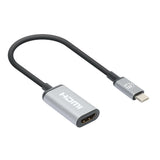 Manhattan USB-C to HDMI Cable, 4K@60Hz, 5 Gbps (USB 3.2 Gen1 aka USB 3.0), 15cm, Black, Male to Female, Three Year Warranty